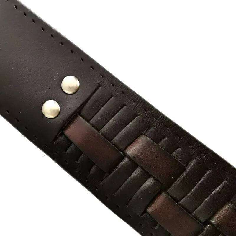 Genuine leather braided man Fashion belts luxury design waist strap male Quality first layer cow skin belt for jeans Y260225