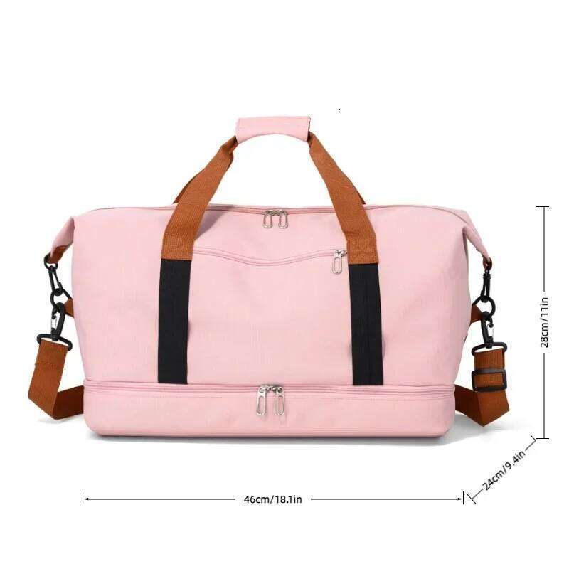 Multi Functional Travel Bag, Large Capacity, Suitable for Fitness Yoga Storage Bags, Back To School Luggage Bags Y260225