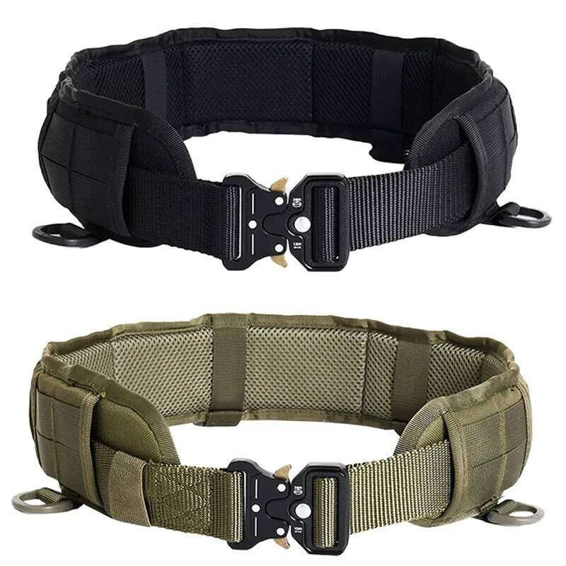 2025 Men's Outdoor Hunting Tactical Multi-Function Buckle Nylon High Quality Outdoors Sport Canvas Belt Y260225