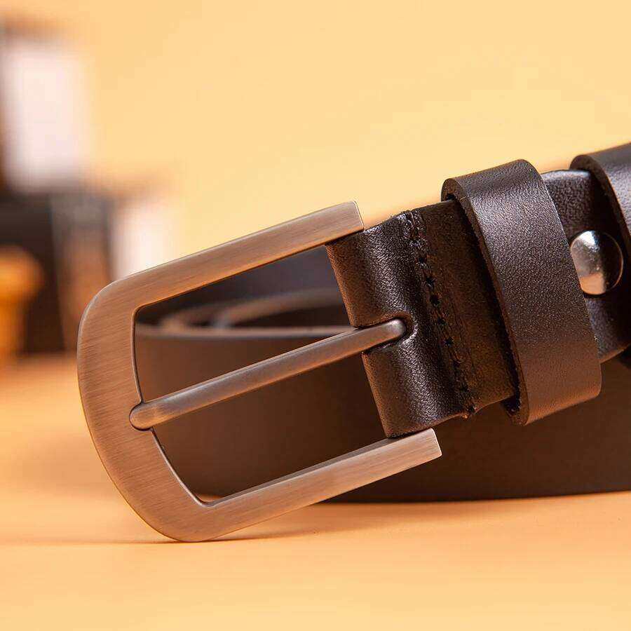 High Quality Fashion Retro Female Belt Genuine Leather Belts For Women Jeans Y260225