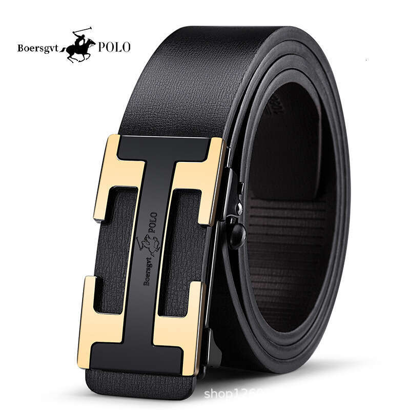 New Trendy Men's Belt Casual Business Leather Belt Versatile Daily Wear Suitable for Matching Suit