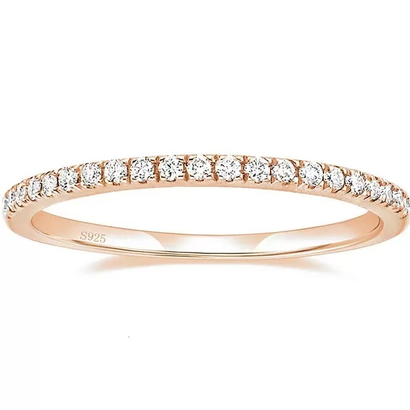 DEZO 3/4cttw All Moissanite Wedding Ring Set For Her Cushion Cut Engagement Ring for Women S925 Silver VVS D Color GRA Certifica