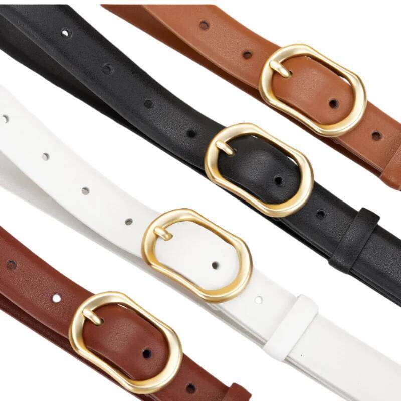 Top Quality Women's Pin Buckle Belt, 95-105cm Genuine Leather with Dress, Jeans Belt for Women Y260225