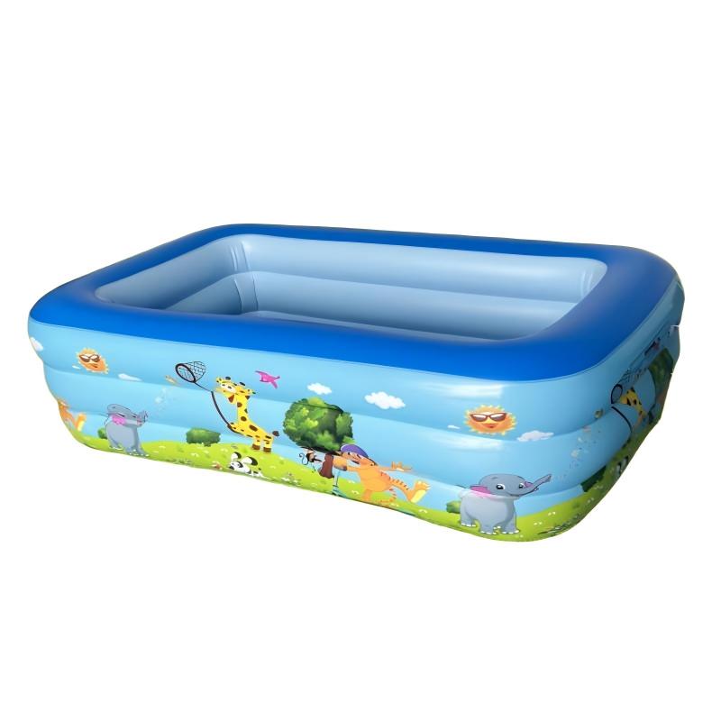 Child friendly inflatable swimming paradise: suitable for hot days in the future! Convenient to use and store