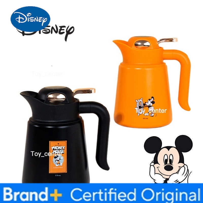 Disney Mickey cartoon cute thermos creative 316 stainless steel large capacity home office press type kettle gift wholesale H260225