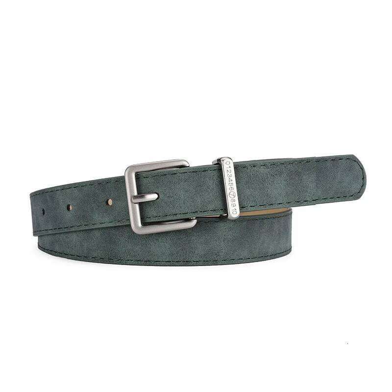 Women's Fashion Pin Buckle Thin Genuine Luxury Soft Women with Cargo Pants Jeans Unisex PU Leather Belt men Y260225