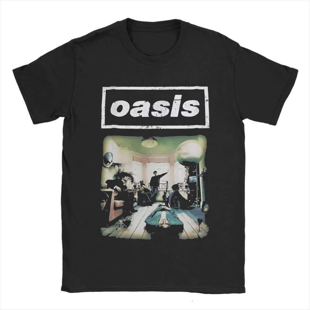 Rock Band O-Oasis 25 World Tour T Shirts Women Vintage Breathable Tshirt Men High Quality Cotton Short Sleeve T-shirts C260225