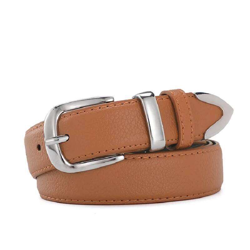 Women Leather High Quality Fashion Best Matching Jeans Belts for Lady Women's Dress Luxury Designer Brand LB2146 Y260225