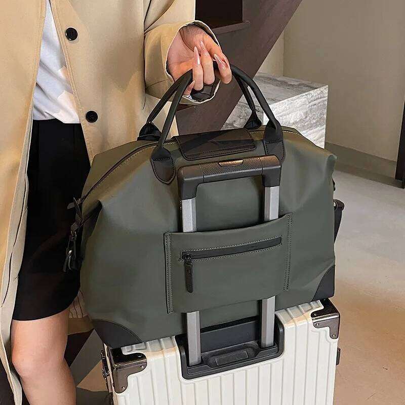 1pcs Large Capacity Lightweight Travel Duffle Bag Fashion Portable Handbag for Short Trip Luggage Gym Storage Tote Y260225