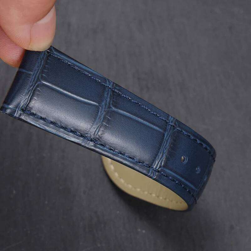 Calfskin Leather Strap 18mm 20mm 22mm 24mm Watchband For Women Men Watch Accessories Solid Buckle Black Brown Y260225