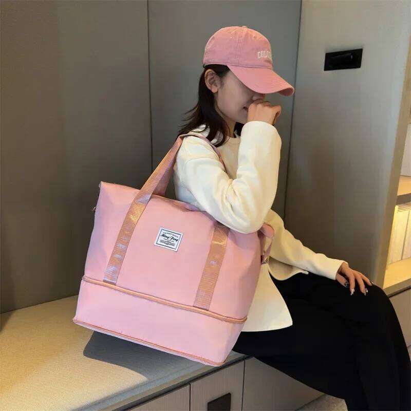 Large Capacity Expanding Bags Luggage Organizer Handbag Waterproof Portable Foldable Travel Clothes Storage Bag New Y260225