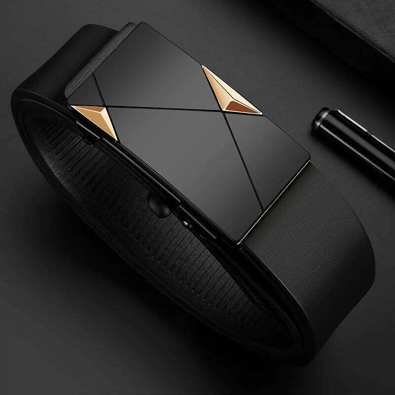 Men's Business Toothless Automatic Buckle Fashion Luxury Jeans High Quality Belt Y260225