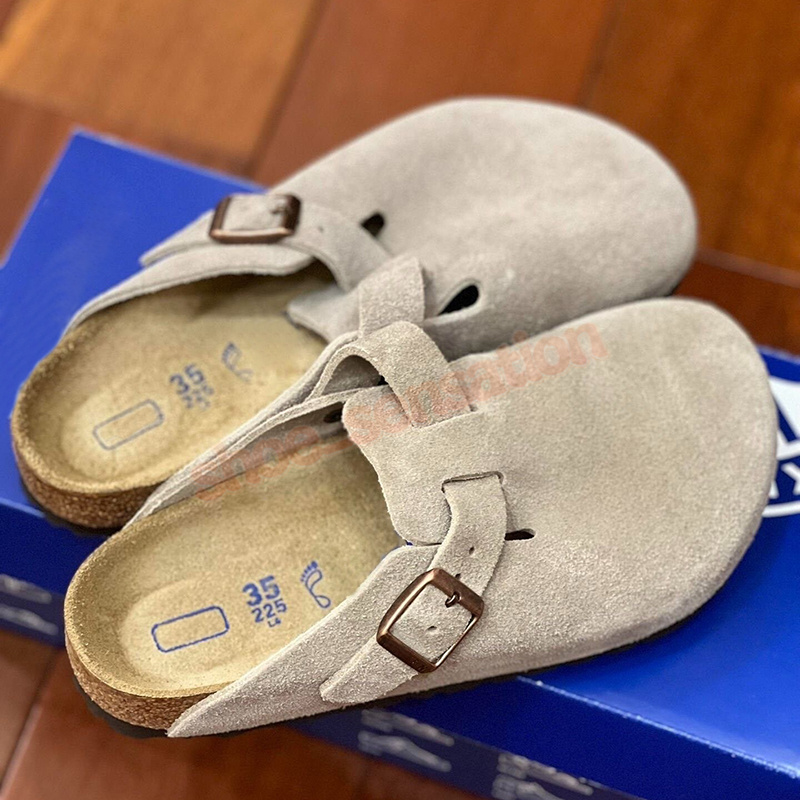 birkanstocksandals Designer Slides Clogs Slippers for Mens Womens Clog Casual Slides Flats Heel Flip Flops Scuffs Slipper Slide Men Summer Beach Outdoor Sandals