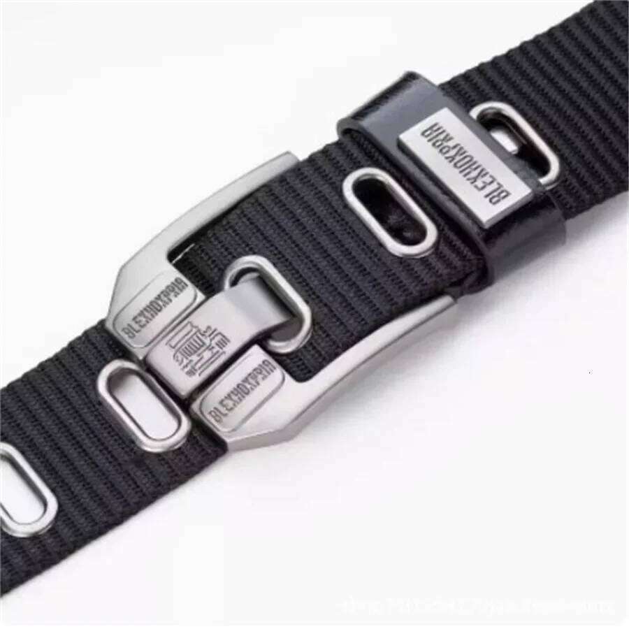 Men Pin Buckle Canvas Belt Men'Fashion Nylon Jeans Belt, Military Training Thickened Denim BeltTrend,Outdoor Casual Y260225