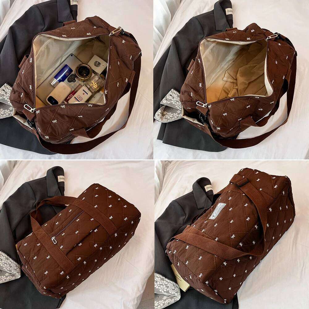 bag Travel Sport Duffle Gym Waterproof Carry On Bag Large Capacity Overnight Bags for Women Y260225