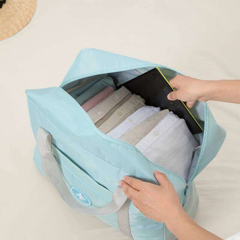 Short Distance Travel Foldable Compartment, Trolley, Luggage Coating, Storage Bag, Moving Bag Y260225