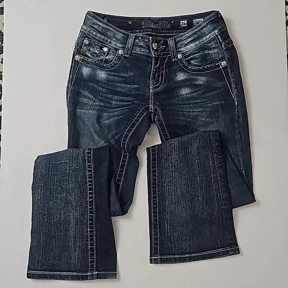 Women Vintage Hip Hop Slim Wrap Buttocks Flared Jeans Y2k Gothic Diamond Letter Embroidery Low Rise Sexy Denim Pants Streetwear 260124