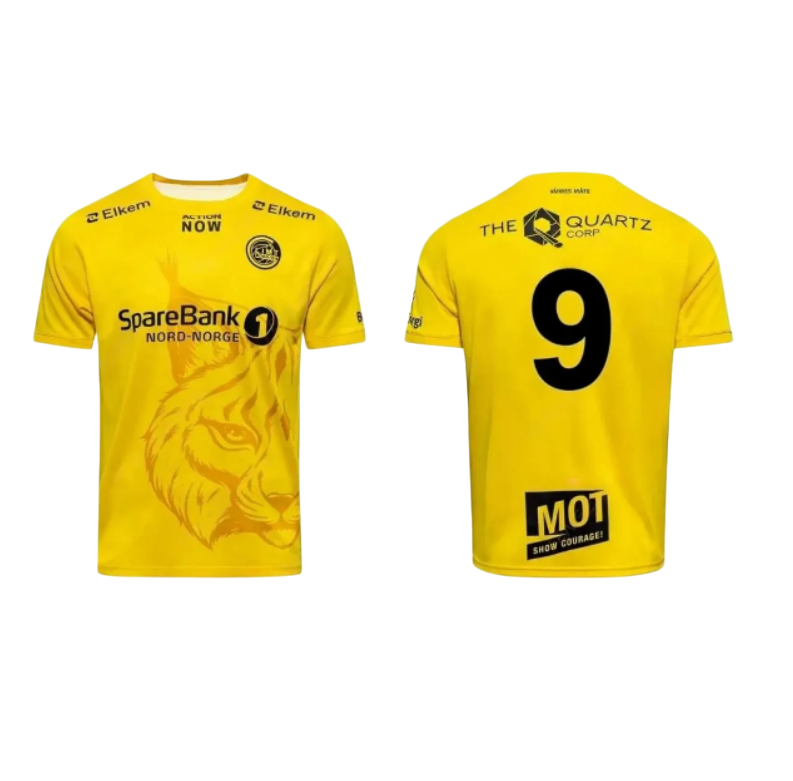 Men's Tracksuits 25/26 Norwegian Bodo Glimt Home T-shirt For Men And Women Away Neutral Sports Training Sports And Leisure Breathable Short Sleev