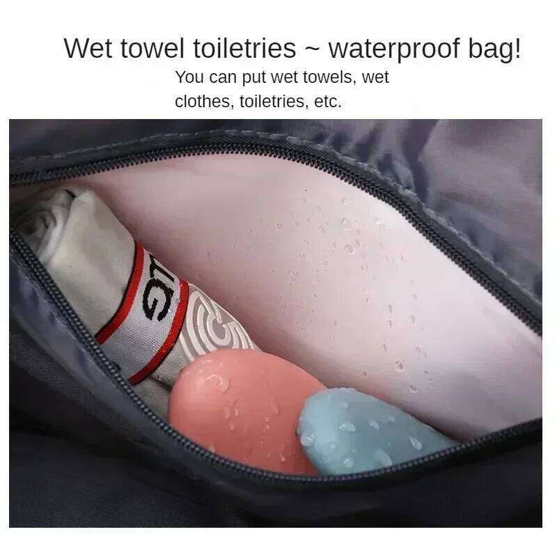 Women's Gym Travel Large Capacity Handbag Shoulder Casual Crossbody Luggage Dry Wet Separation Sports Fitness Bag Y260225