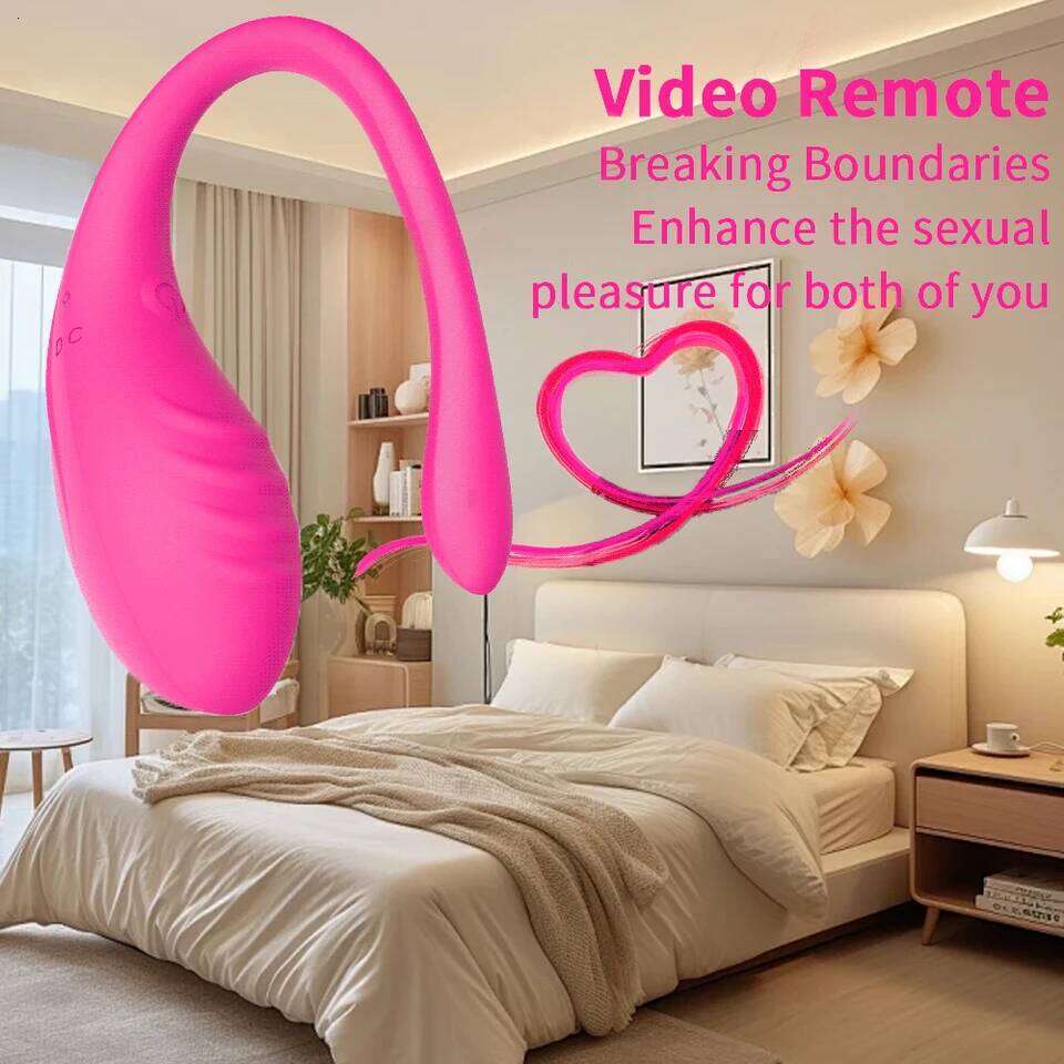 Wearable Massager Mini Vibrator with App Control Vibration Remote Controller Couple Love Sex Toy Adult Products 26H0224