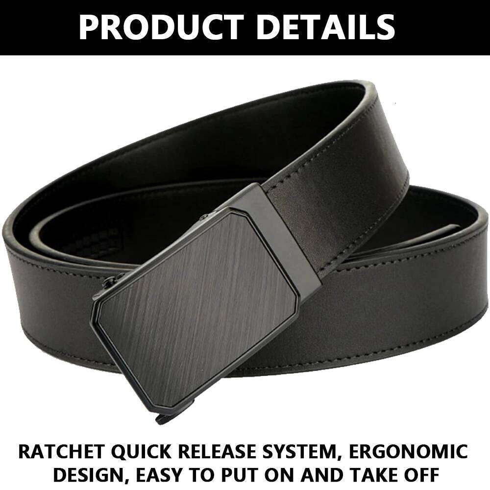 TUSHI Leather Tactical for Men with Luxury Automatic Buckle High Quality IPSC Girdle Black Designer Belt Y260225