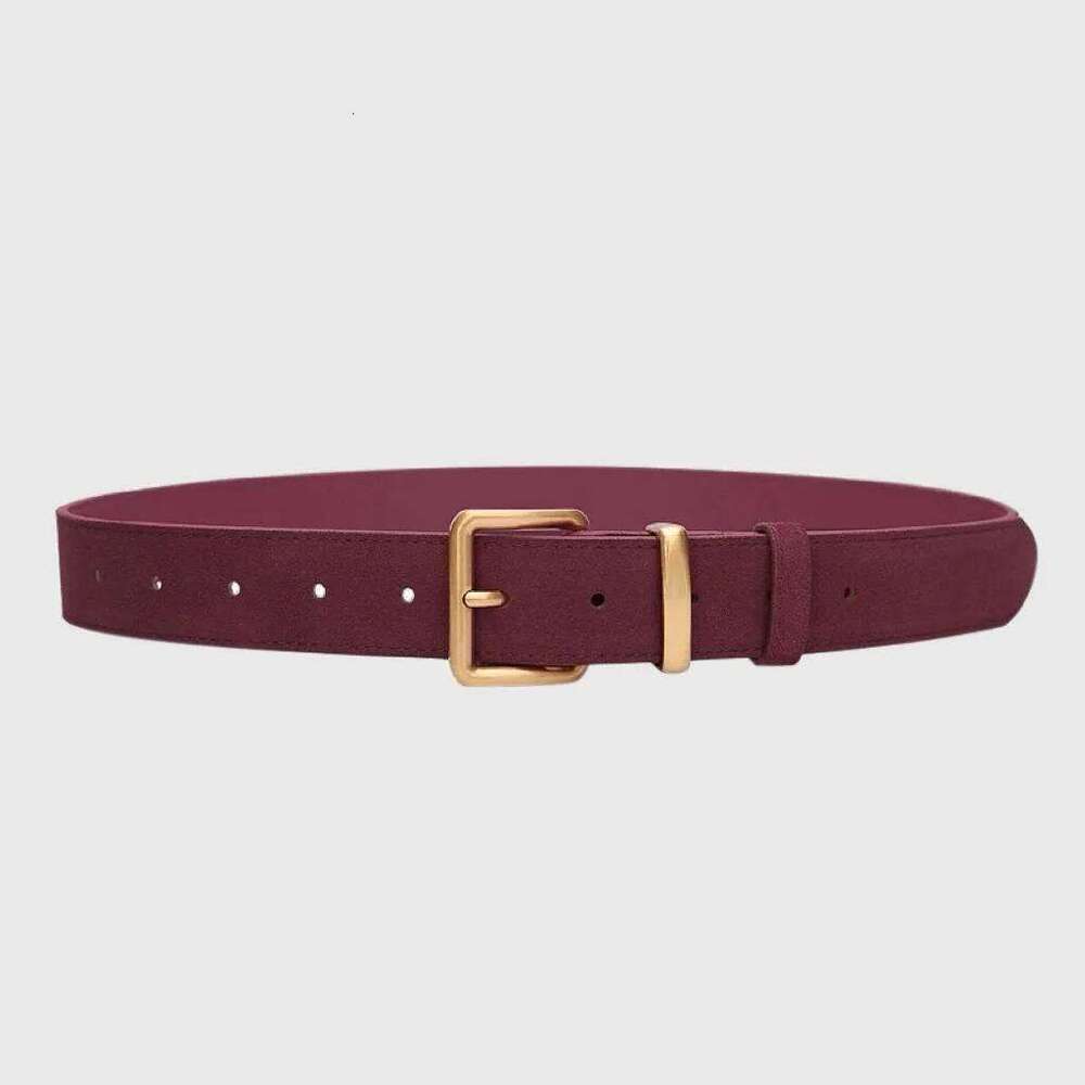 Suede Belt for Women Waist Strap Luxury Pin Jeans Casual Dress Square Alloy Buckle Ladies Belts Fashion Waistband Y260225