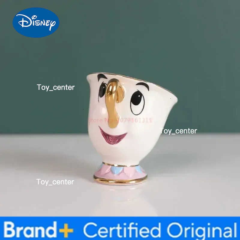 Disney Teapot Cute Cartoon Beauty And The Beast Coffee Pots Mug Mrs Potts Chip Cup Tea Cup Pots One Tea Set Droshipping Desk Gif H26022511