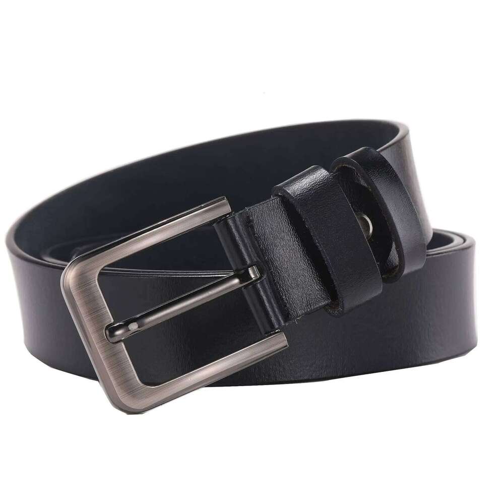 105 125 130 140 150 160 170cm Genuine cowhide Men Belt High Quality Waist Large Size Luxury Designer Belts Pair with black jeans Y260225