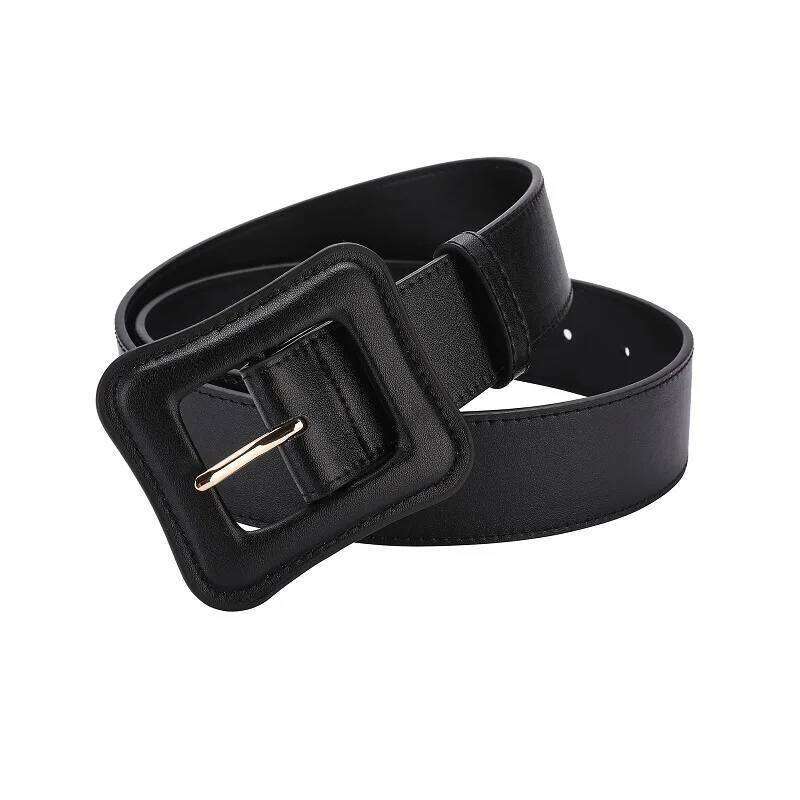 Waist Seal Ladies Fashion Cowhide Female Models Versatile Decoration with Skirt Coat Leather Wide Belt Y260225