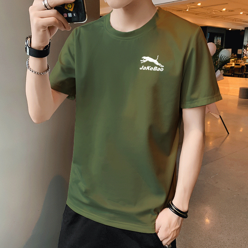 New Classic Men's T-shirt Fashionable And Casual High Quality Half Sleeve Luxury TEE Basic Outdoor Clothing Brand Fashionable Top