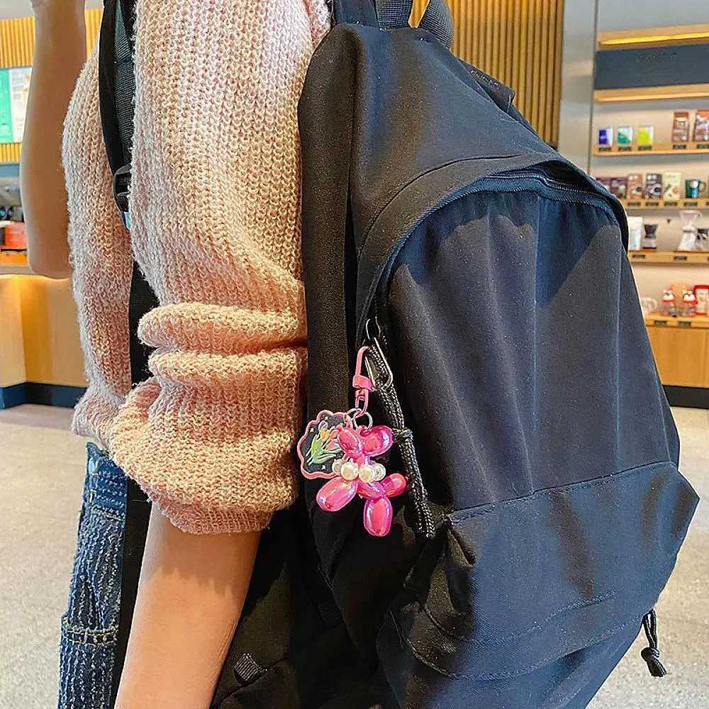 New Balloon Dog Keychain Models for Girls Sweet Ins Style Balloon Dog Phone Chain Key Buckle Accessories Bag Pendant Toys New H260225