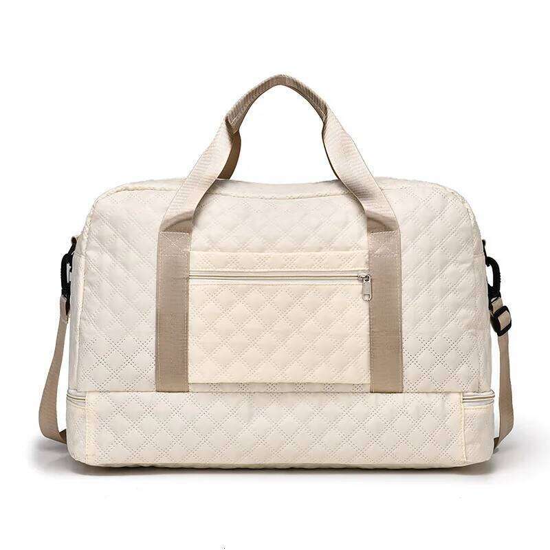 Women Large Handbag Travel Luggage Sports Dry-Wet Separation Storage Bag Shoe Compartment Trip Tote Big Capacity Duffel Purse Y260225