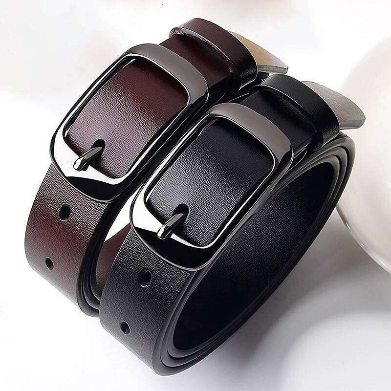 DINISITON New Girls Leather Adjustable Belts Fashion Design Casual Style Jeans Belt Accessories Y260225