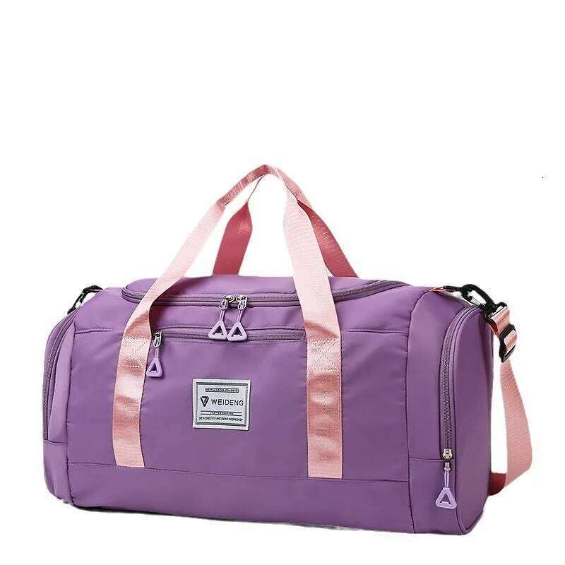 Extra-Large Capacity Sports Travel Tote Bag, Gym with Wet-Dry Separation, Crossbody Luggage Bag Y260225