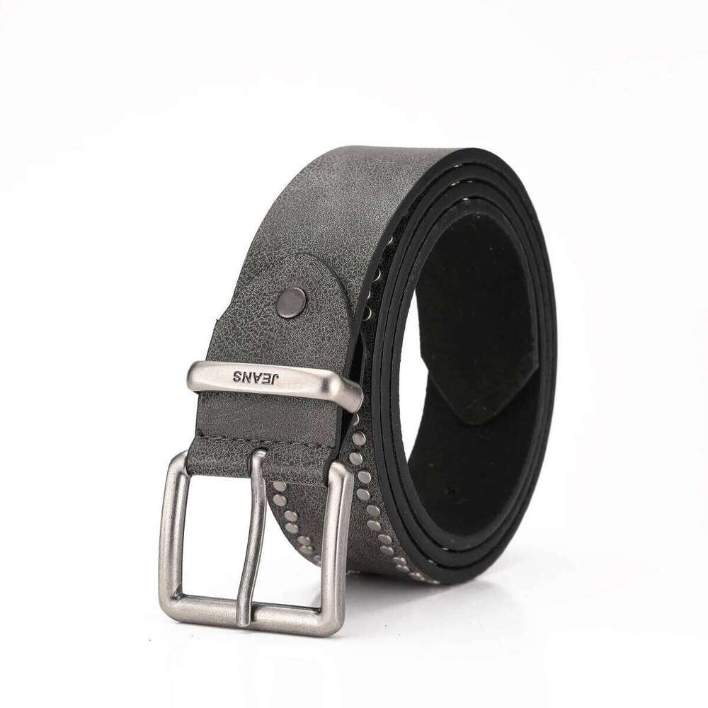 A Western-style PU leather for both men women, a classic and casual retro belt Y260225