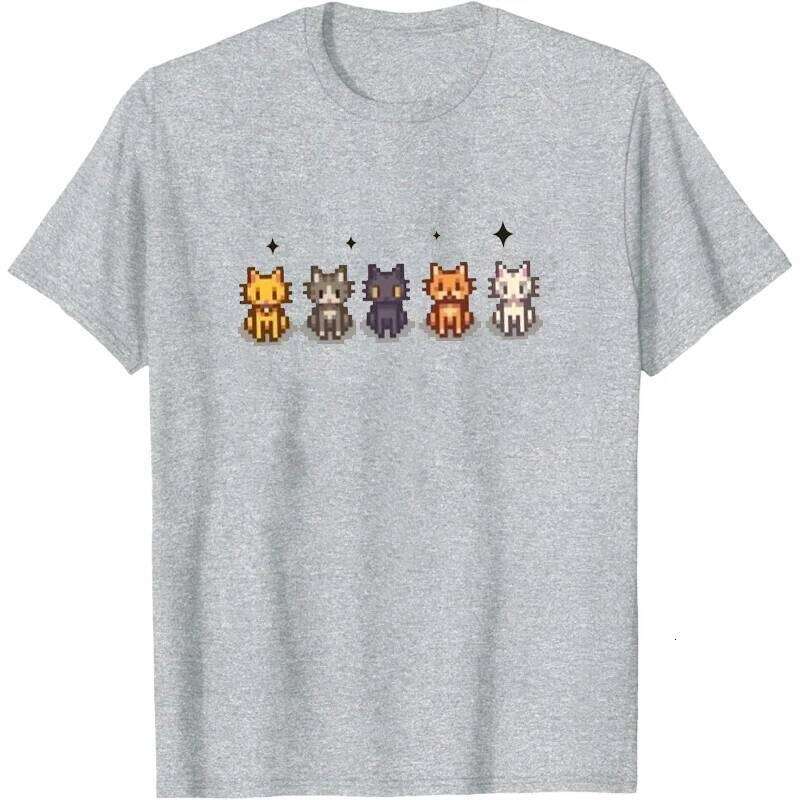 Christmas T-shirt Stardew Valley Shirt Funny Woman T-Shirt Cartoon Graphic T Shirts Men's Tees Promo Clothes C260225