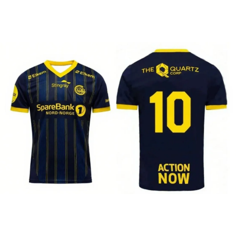 Men's Tracksuits 25/26 Norwegian Bodo Glimt Home T-shirt For Men And Women Away Neutral Sports Training Sports And Leisure Breathable Short Sleev