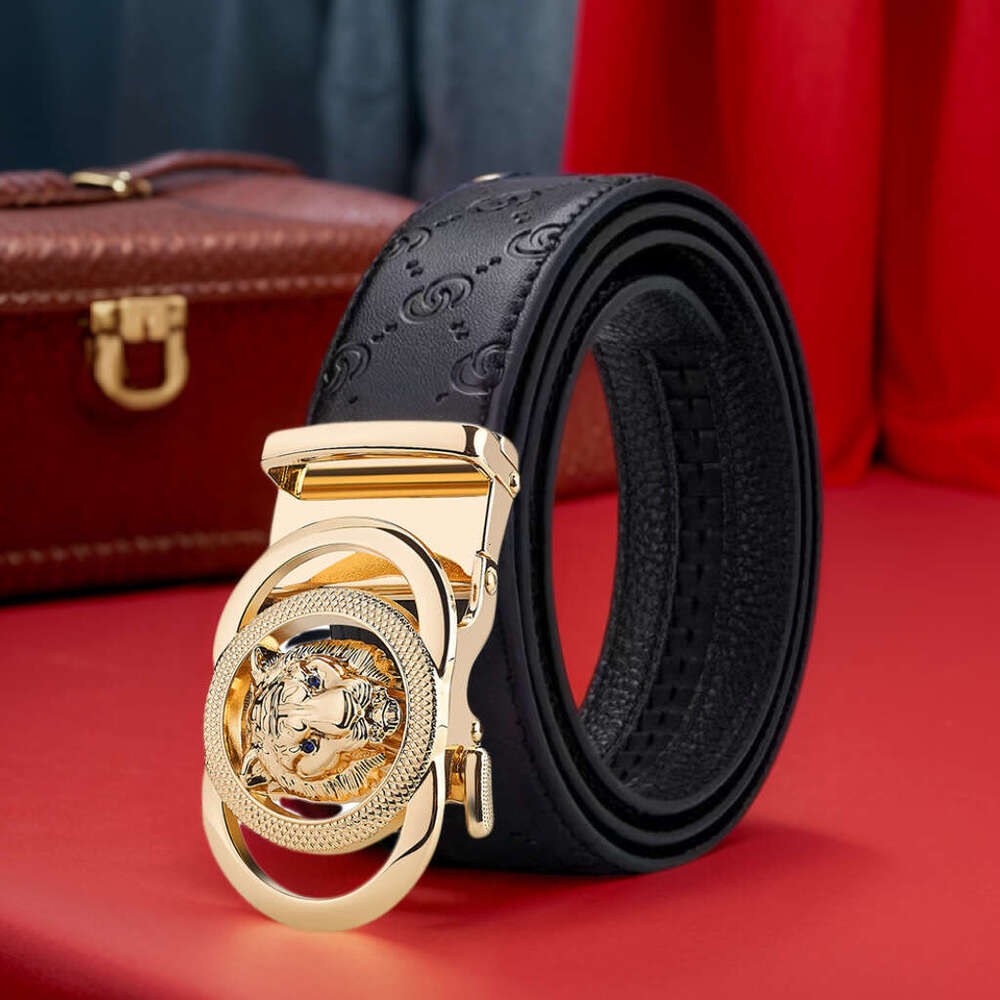 Luxury Designer Male Belts Brand Automatic Buckle Men belts Leather Belt for men Strap for Jeans and Suit pants belt