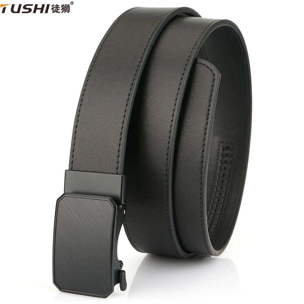 TUSHI Official Genuine Natural Mens Leather Military for Men Police Duty Belt Tactical Outdoor Girdle IPSC Accessories Y260225