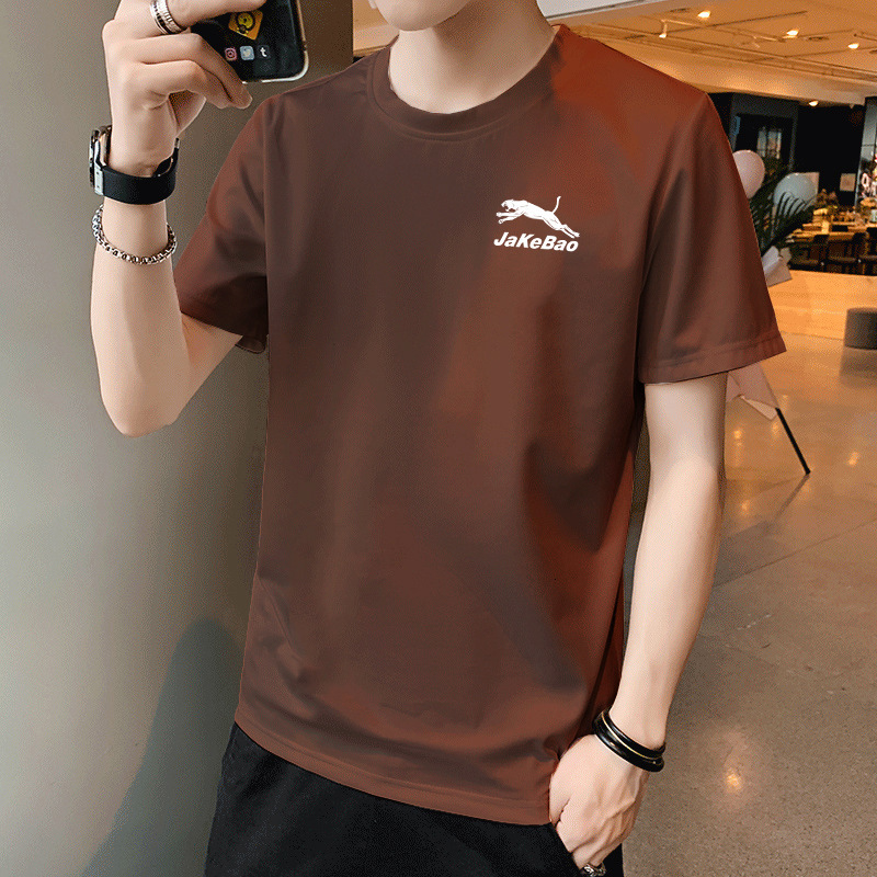 New Classic Men's T-shirt Fashionable And Casual High Quality Half Sleeve Luxury TEE Basic Outdoor Clothing Brand Fashionable Top