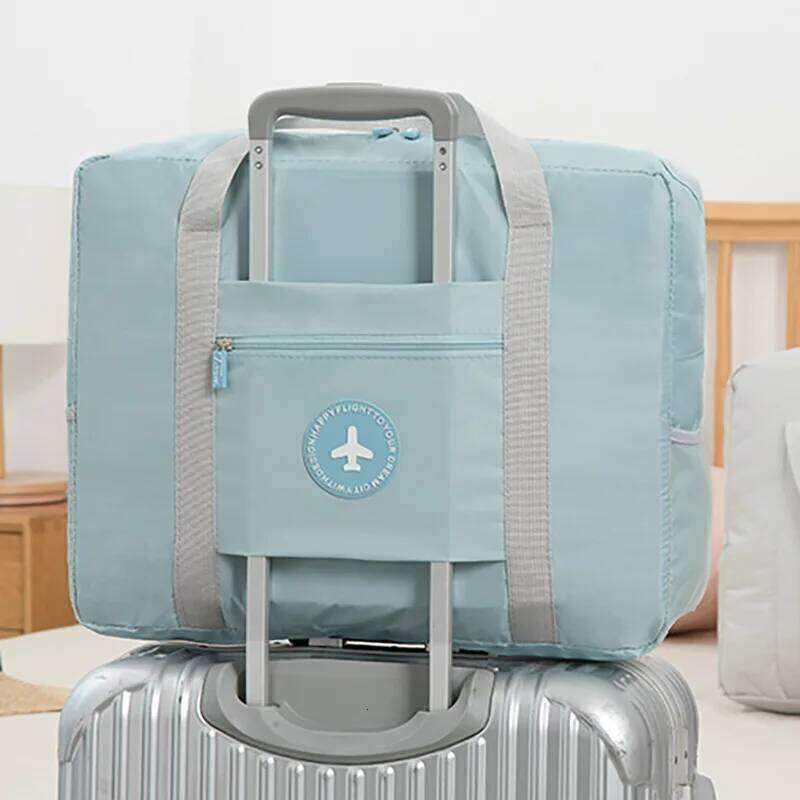Short Distance Travel Foldable Compartment, Trolley, Luggage Coating, Storage Bag, Moving Bag Y260225