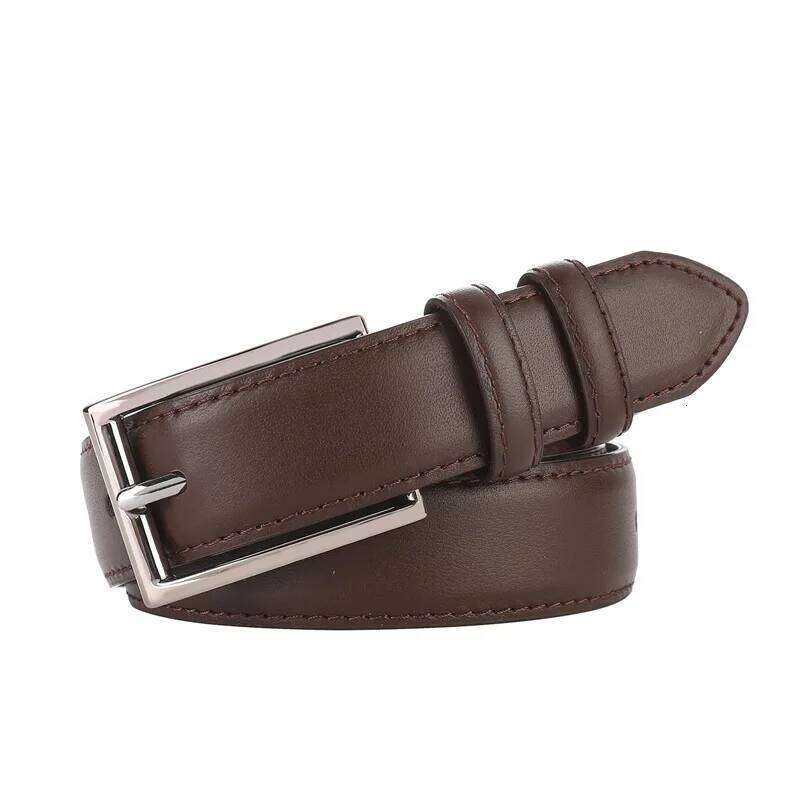 Belt for Women's Fashion Casual Accessories Luxury Design Girdle Adjustable Metal Buckle Y260225