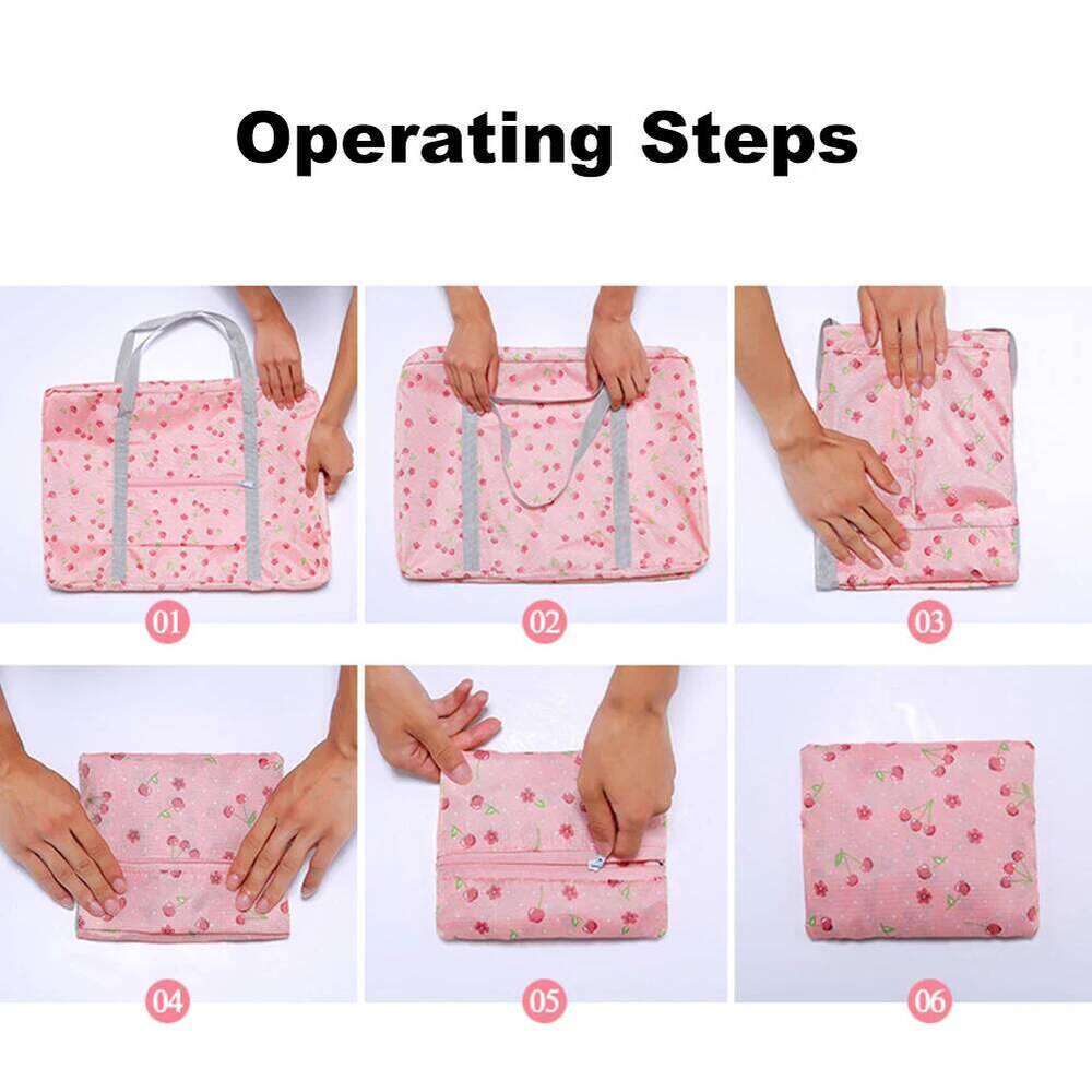 Women Luggage Handbag Large Capacity Duffel Storage Waterproof Zipper Closure with Trolley Sleeve Ladies Vacation Simple Bag Y260225