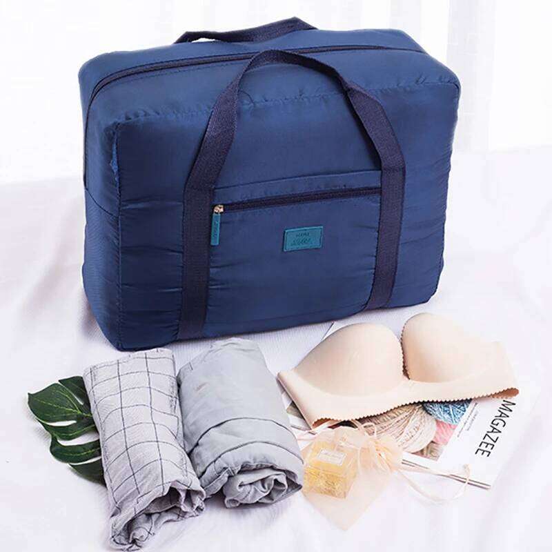 High Capacity Folding Nylon Waterproof Duffel Bag Hand Clothes Organizer Men And Women Travel Storage Y260225
