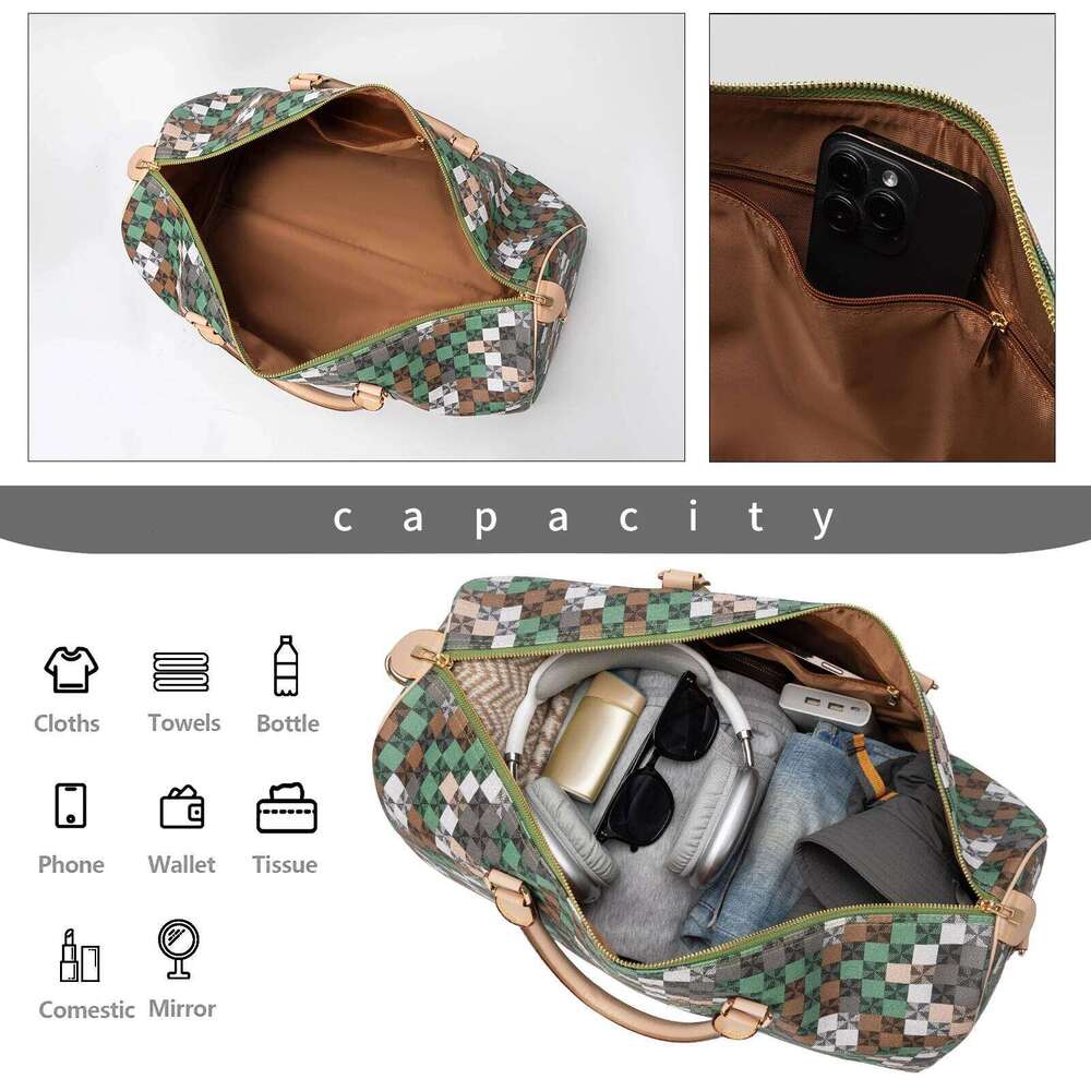 2025 New Designer Men Leisure Fitness for Women Capacity Suitcases Handbags Hand Luggage Travel Duffle Bags Y260225