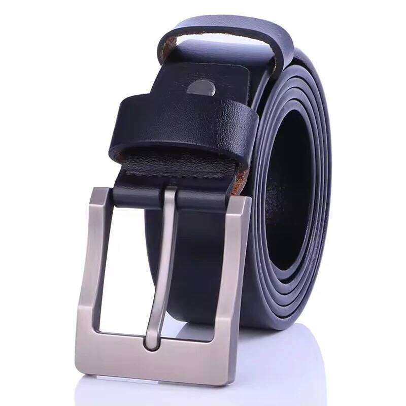 3.8CMNew Fashion Brand Strap Male Pin Buckle Designer Belts Men High Quality Genuine Leather Belt Luxury Man Military Style Y260225