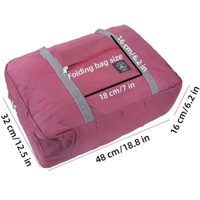 2PCS -Folding bag, suitable for airline carry-on luggage, weekend hospital overnight luggage bag Y260225