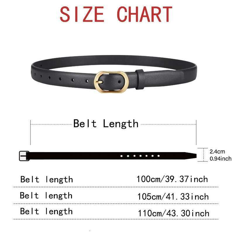 Personalized Retro Women's Golded Texture Pin Buckle Simple and Versatile PU Leather Jeans Belt Y260225