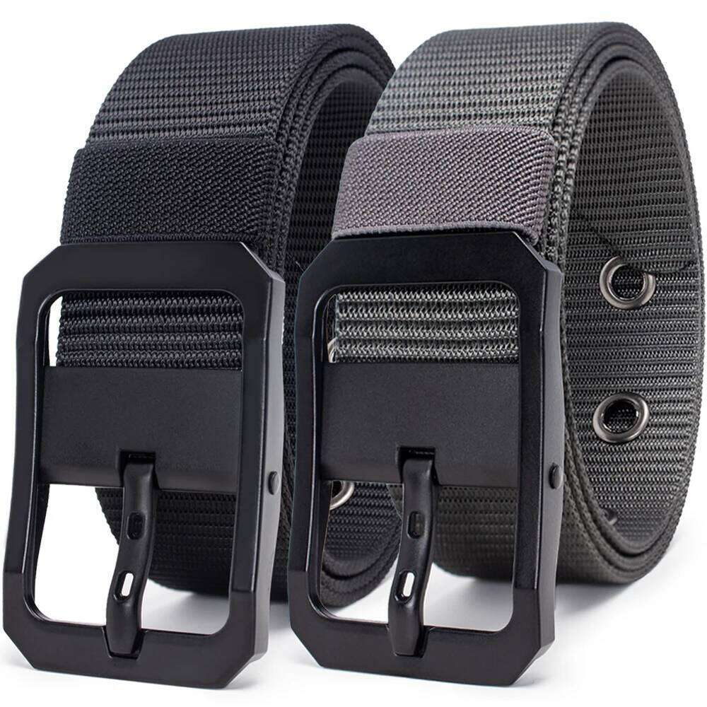 Genuine Tactical Quick Release Outdoor Military Breathable Belt for Men Cowboy Nylon Sports Accessories Y260225