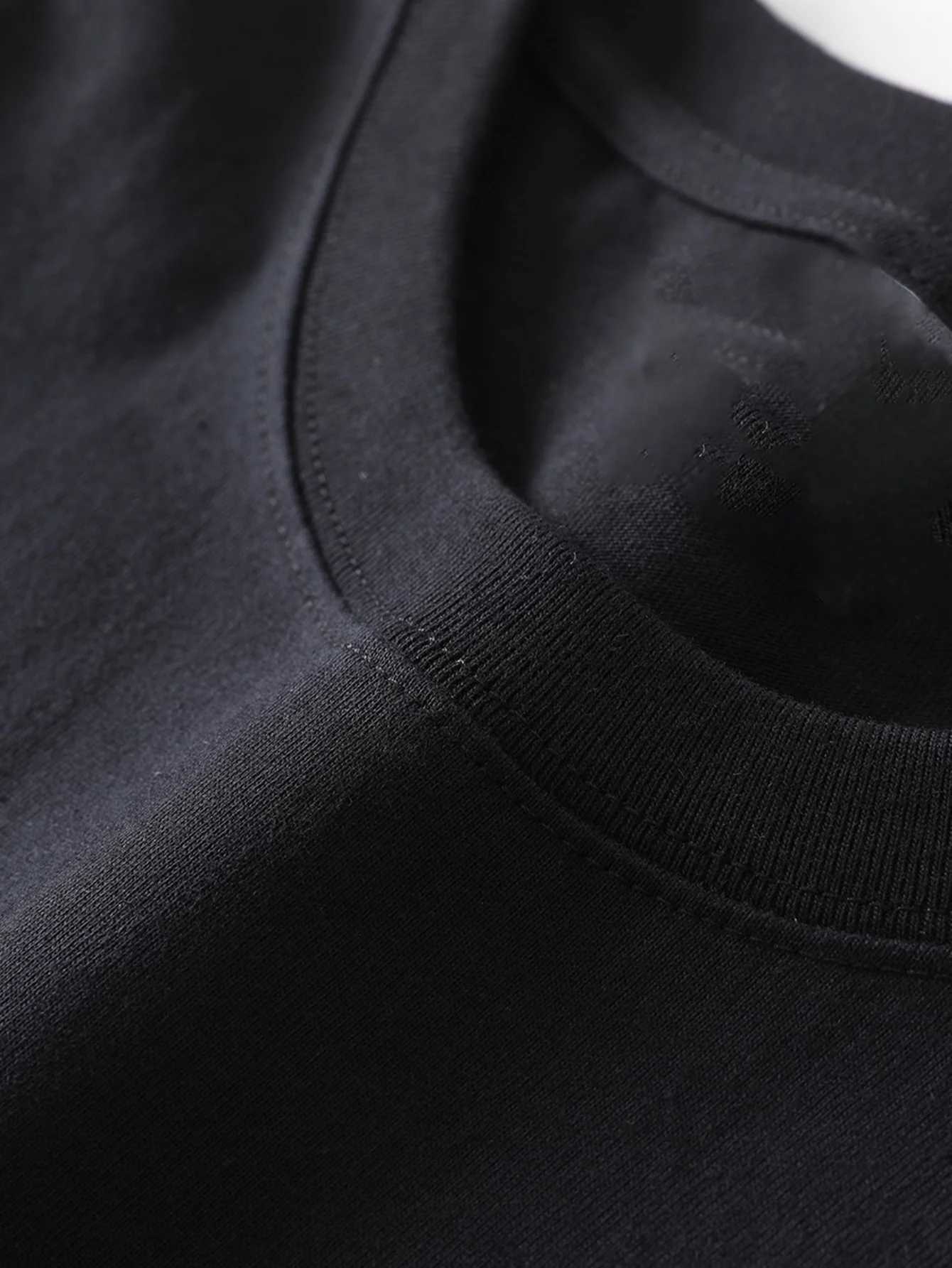 Men's Minimalist Name Print Slim Fit Crew Neck T-Shirt | Premium Cotton Casual Short Sleeve Tee for Everyday StyleT260225